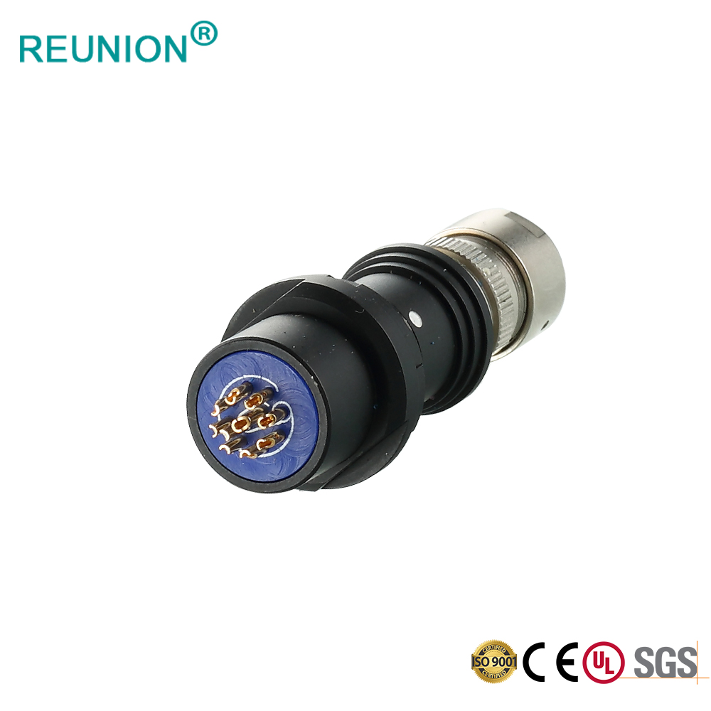 REUNION F Series - Medical Use Coaxial Push-Pull Signal Connector