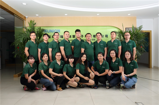 Sales Team of Shenzhen Reunion Electronics Co., Ltd.