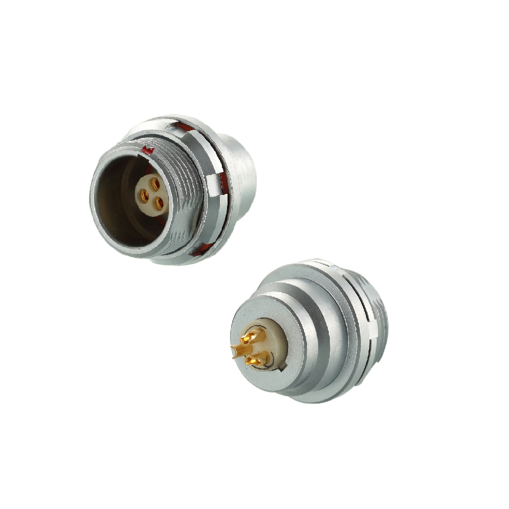 Shenzhen manufacturer IP68 watertight circular connector Metal Push-Pull system Connectors