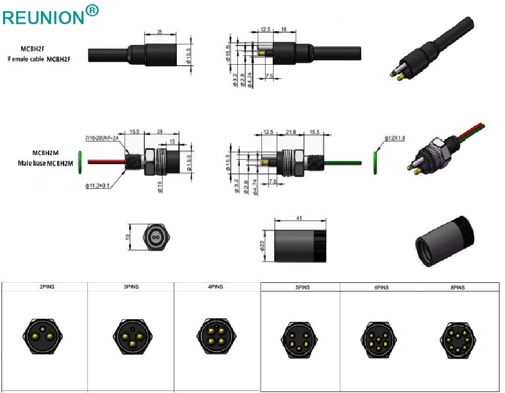 New product - watertight IP68 connector