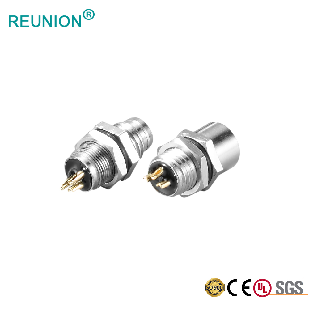 IP67 Waterproof 3pin Assembled M8 Connector Screw Wiring Field Installation Connectors Industrial connector