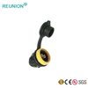 UL Approved REUNION P Series Circular Couplers Male Connectors Assembly
