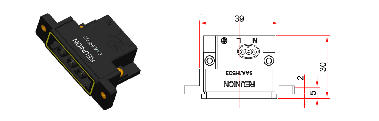 LED screen connector