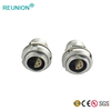 REUNION S series SRD double nut fixed socket with solder and PCB mount for test and measurement applications