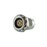 2B Series Fixed Socket Female Solder Metal Circular Connectors