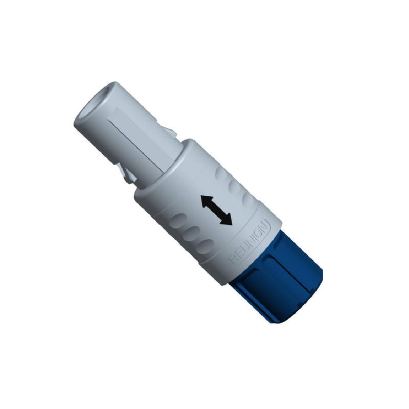 IP50 Plastic Medical Receptacle Connector for Power Supply