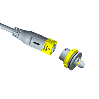 Custom Cable Assembly Hybrid Connector Power And Signal for LED Lighting Application