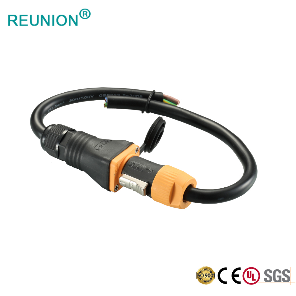 REUNION Professional High Quality 3 Pin 30A Power Connectors Male And Female