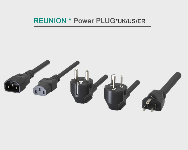 Power Plug for US, European,UK Standard