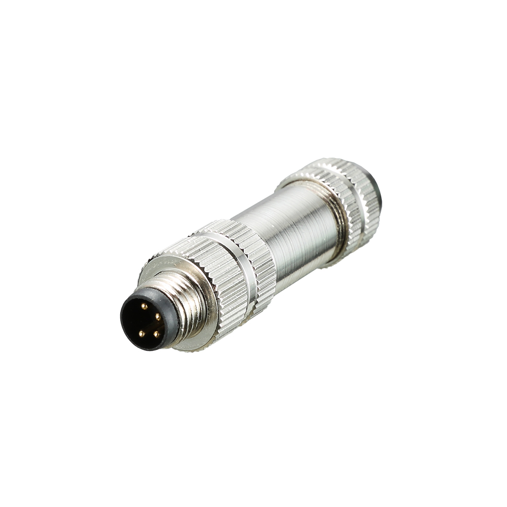 D-Code 4Poles Male Underwater Shielded Push-pull Connector Shielded M12 Assembly Connector