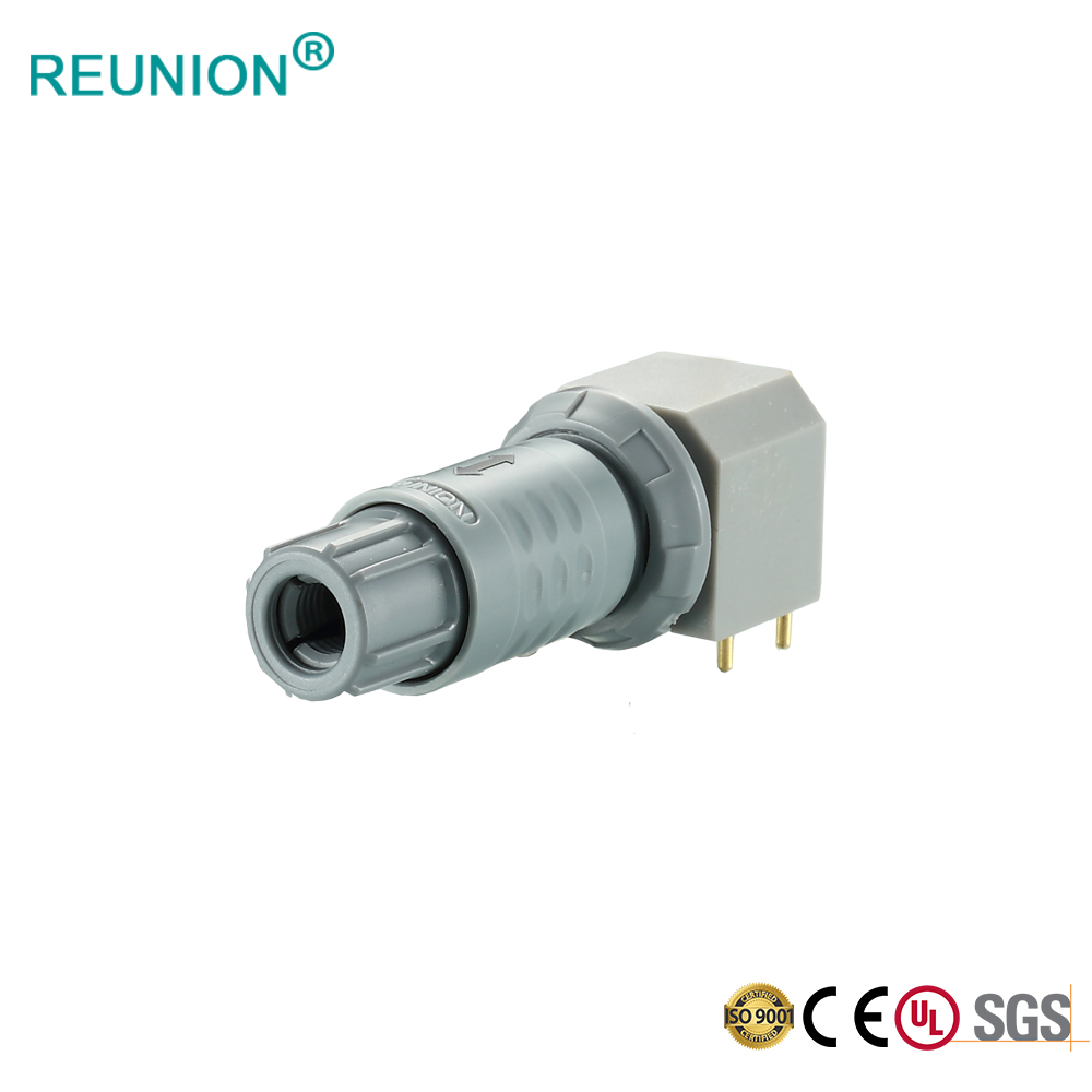 REUNION Medical Components P Series 8pins Plastic Connector PAG Plug for Monitor Device