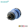 6 Core PVC cable connector hybrid IP67 male and female connectors components