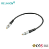 REUNION 2B series 2+4pins coaxial connector medical endoscope cable assembly