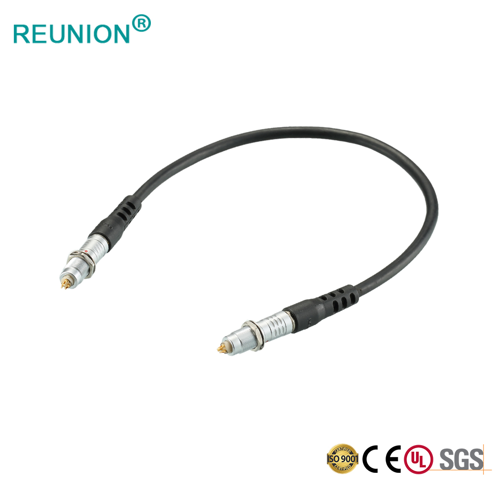 Custom B series Coaxial Connector for Medical Cable Assembly