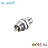 Industrial Sensor Connector Circular Male and Female M12 Multipole 2~17Pins Connectors