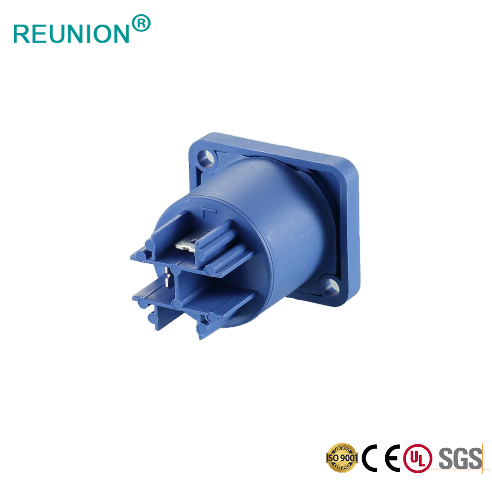REUNION Factory OEM/ODM Electrical Power Connector Male Plug Female Socket 
