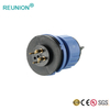 REUNION 1X series quick lock self-locking plastic waterproof connector 2+4pins