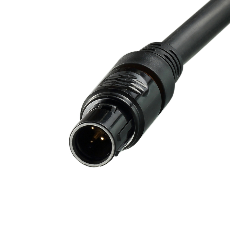 2P plastic connector 16-pins male plug quick push in female socket IP65 waterproof connectors