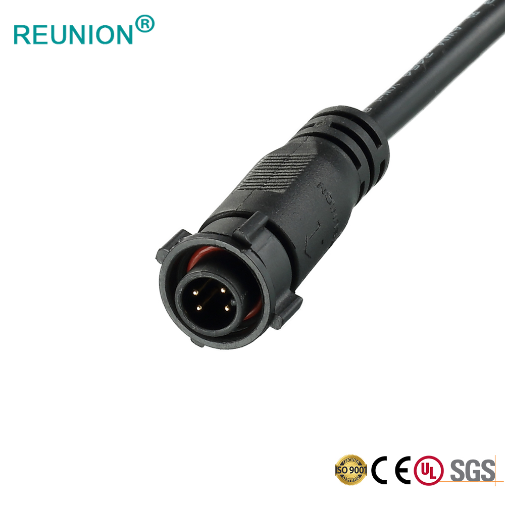 REUNION Connectors Custom 1M Series 7Pins Plastic Connector with Cable Assembly with Low MOQ Low Price