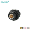  8 pin shielded cable and connector circular power coupler in Reunion Connectors