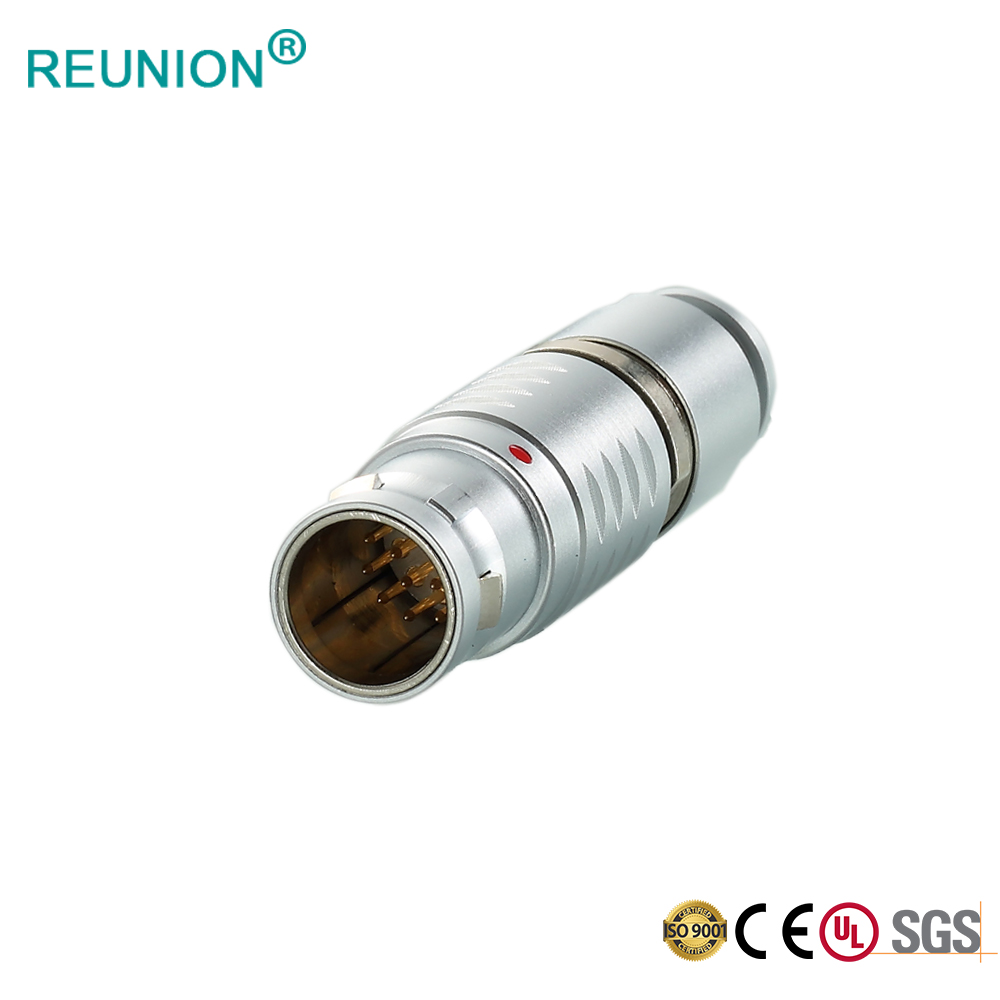 Multipole Brass Material Metal Circular GPS Surveying Systems Quick Connector