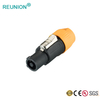 REUNION 3N Series IP67 Power Supply Connector for Audio & Video
