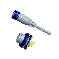 Led Lighting 1X 2+4 series waterproof connector in Shenzhen REUNION Connectors
