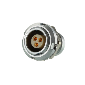 Hight Precision Metal Connector Panel Mount Female Receptacle with PPS Insulator